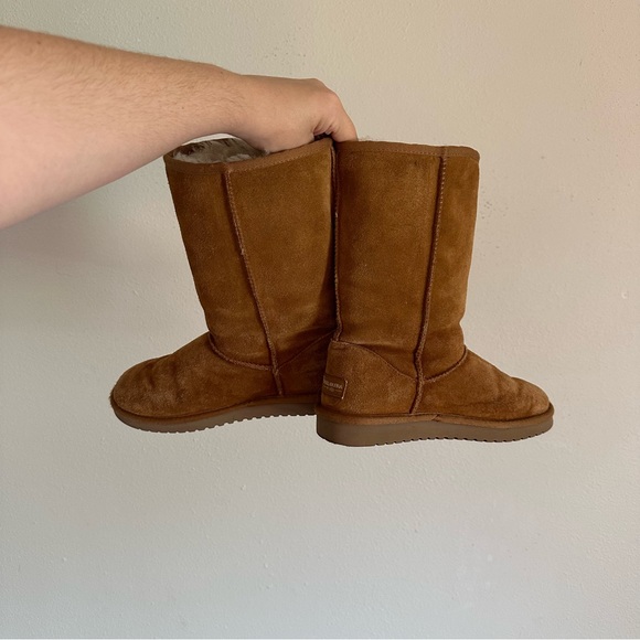 Kookaburra Ugg Chestnut Victoria Tall Bow Boots - Picture 8 of 9